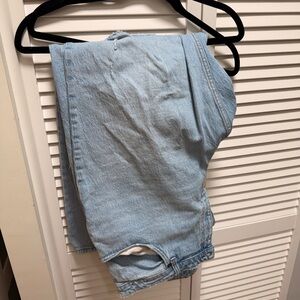 Abercrombie & Fitch Light Wash High Rise Jeans